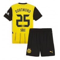 Borussia Dortmund Niklas Sule #25 Heimtrikotsatz Kinder 2024-25 Kurzarm (+ Kurze Hosen)